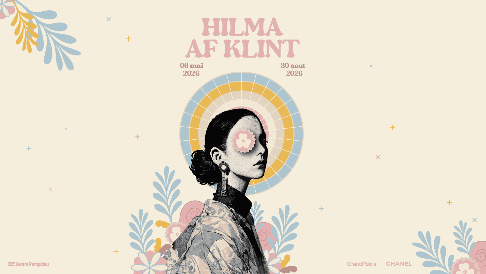 Affiche exposition Hilma af Klint